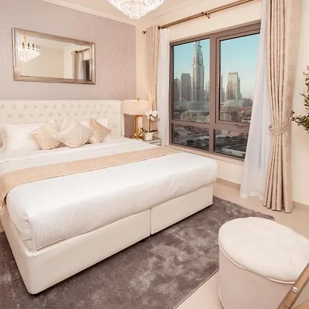 Elite Royal Apartment - Panoramic Full Burj Khalifa, Fountain & Skyline View - Baron Дубай Екстер'єр фото