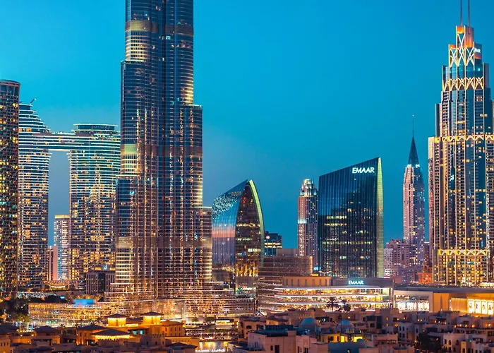Elite Royal Apartment - Panoramic Full Burj Khalifa, Fountain & Skyline View - Baron